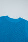Myosotis Slim Knit Polka Dot Knot Back Cropped Sweater Tank