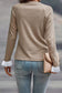 Parchment Lace Contrast Knit - Final Sale