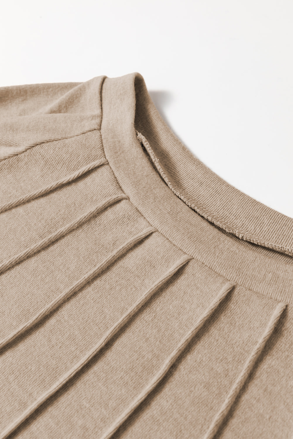 Parchment Lace Contrast Knit - Final Sale