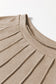 Parchment Lace Contrast Knit - Final Sale