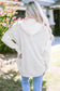 Gray Button Up Contrast Knitted Sleeves Hooded Jacket - Final Sale