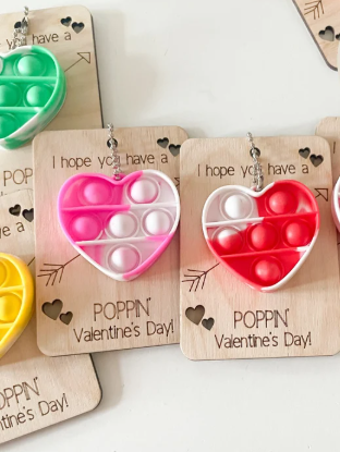 Valentine Poppin' Card