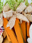 Handmade Wooden Carrots