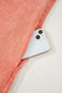 Carrot Mineral Wash Pocketed T-shirt Long Dress