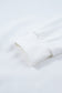 White Solid Color Dropped Shoulder Long Sleeve Top
