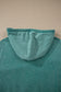 Ashleigh Blue Half Zip Kangaroo Pocket Mineral Wash Baggy Hoodie
