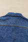 Sail Blue Vintage Wash Western Shift Denim Jacket