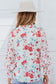 Blue Cakewalk Floral Smocked Blouse