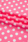 Pink Polka Dot Print Slim Tank Loose Pants 2pcs Outfit