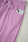 Sky Blue Drop Shoulder Boxy Tee and Barrel Pants Set