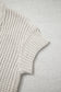 Jet Stream Solid Color Short Sleeve Zipper Knit High Neck Sweater