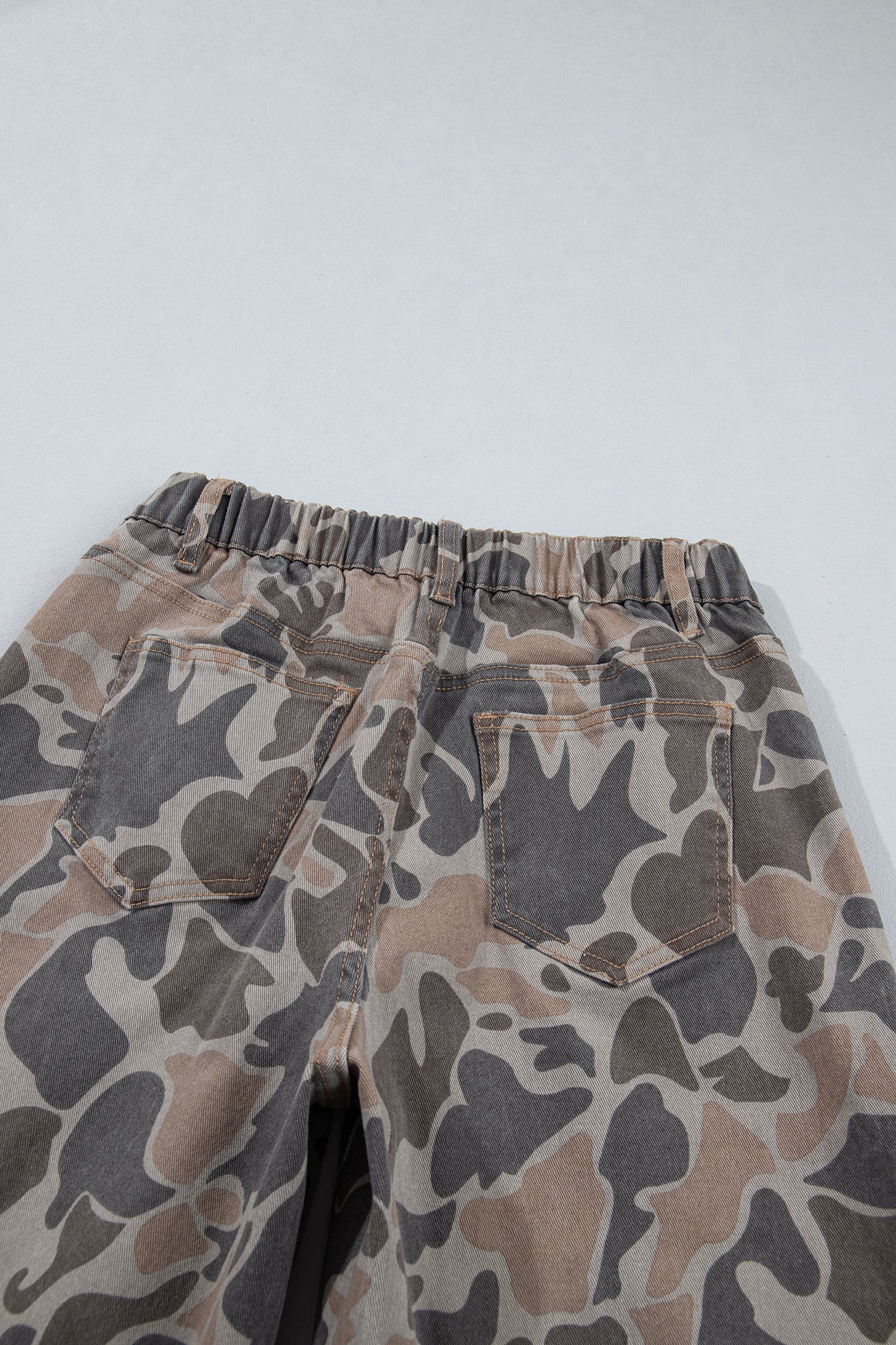 Multicolour Camouflage Shift Ankle Length Jeans