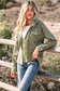 Sail Blue 2 in 1 Thermal Knit Textured Hooded Jacket