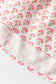 Pink Fashion Printed Knot Straps Babydoll Tank Top
