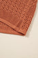 Redwood Burl Mixed Pattern Knitted Open Front Plus Cardigan