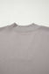 Parchment Aztec Embroidered Western V Neck Sweatshirt