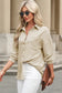 White Pure Color Patch Pocket Shirt
