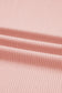 Pink Stripe Drawstring Plus Size Loose Pants