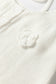 White 3D Flower Spaghetti Straps Sweater Vest