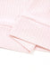 Light Pink Collared V Neck Ribbed Tee