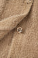 White Fuzzy Buttoned Front Midi Solid Cardigan