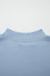 Sachet Pink Solid Color High Neck Oversize Tee