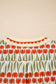 White Tulip Floral Print Cotton Puff Short Sleeve Mini Dress