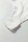 White Ribbed Long Sleeve Crew Neck Solid Color Bodysuit