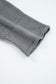 Medium Grey Raw Edge Uneven Hem Patchwork Drop Shoulder Sweater