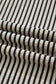 Black Stripe Elastic Waist Ultra Wide Leg Pants