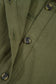 Four Leaf Clover Plus Size Collar Half Button Long Sleeve Ruffle Hem Mini Dress