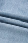 Beau Blue Bow Knot Side Detail Straight Leg Loose Jeans
