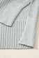 Chestnut Color Block Knit V Neck Loose Sweater