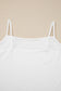 White 2pcs Sheer Floral Lace Ruffle Tiered Patchwork Blouse