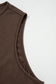 Blue Sapphire Plus Size Solid Color Bow Tie Peplum Tank Top