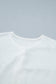 White Floral Patchwork Short Sleeve Viscose Blend Blouse