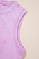 Phalaenopsis Mineral Wash Patched Chest Pocket Casual Tank Top