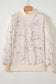 Pink Camo Mock Neck Baggy Sweatshirt