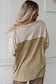 Pink Flower Patched Exposed Seam Bracelet Sleeve Oversized T Shirt