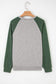 Red Dahlia Colorblock Raglan Long Sleeve T Shirt