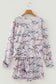 Pink Camo Henley Top and Short Set