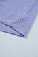 Wisteria V Neck Short Sleeve Plus Size Waffle Knit Top