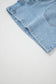 Myosotis High Rise Patch Pocket Denim Shorts