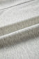 Light Grey Half Zip Stand Neck Seam Detail Long Sleeve Top