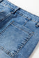 Dusk Blue High Waist Straight Leg Ankle Jeans