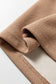 Parchment Leopard Drawstring Pullover Hoodie and High Waist Pants Corduroy Suit