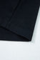Black Asymmetric Seam Detail Solid Color Long Sleeve Top