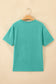 Mint Green Cotton Mineral Wash T Shirt