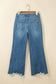 Ashleigh Blue High Waist Frayed Hem Flare Jeans