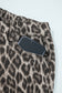 Yellow Leopard Straight Loose Leg Jeans